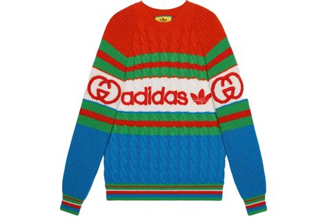 gucci adidas knitwear|Gucci sweater designer.